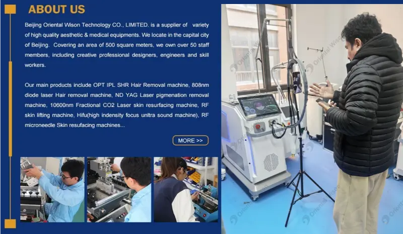 स्वागत! ग्राहक हमारे कारखाने का दौरा करें, एलेक्जेंड्राइट लेजर का परीक्षण करें